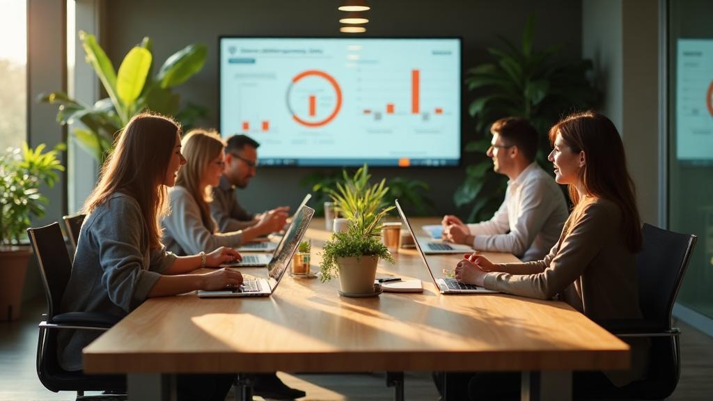 Finance durable, évolutive et humaine - équipe collaborative